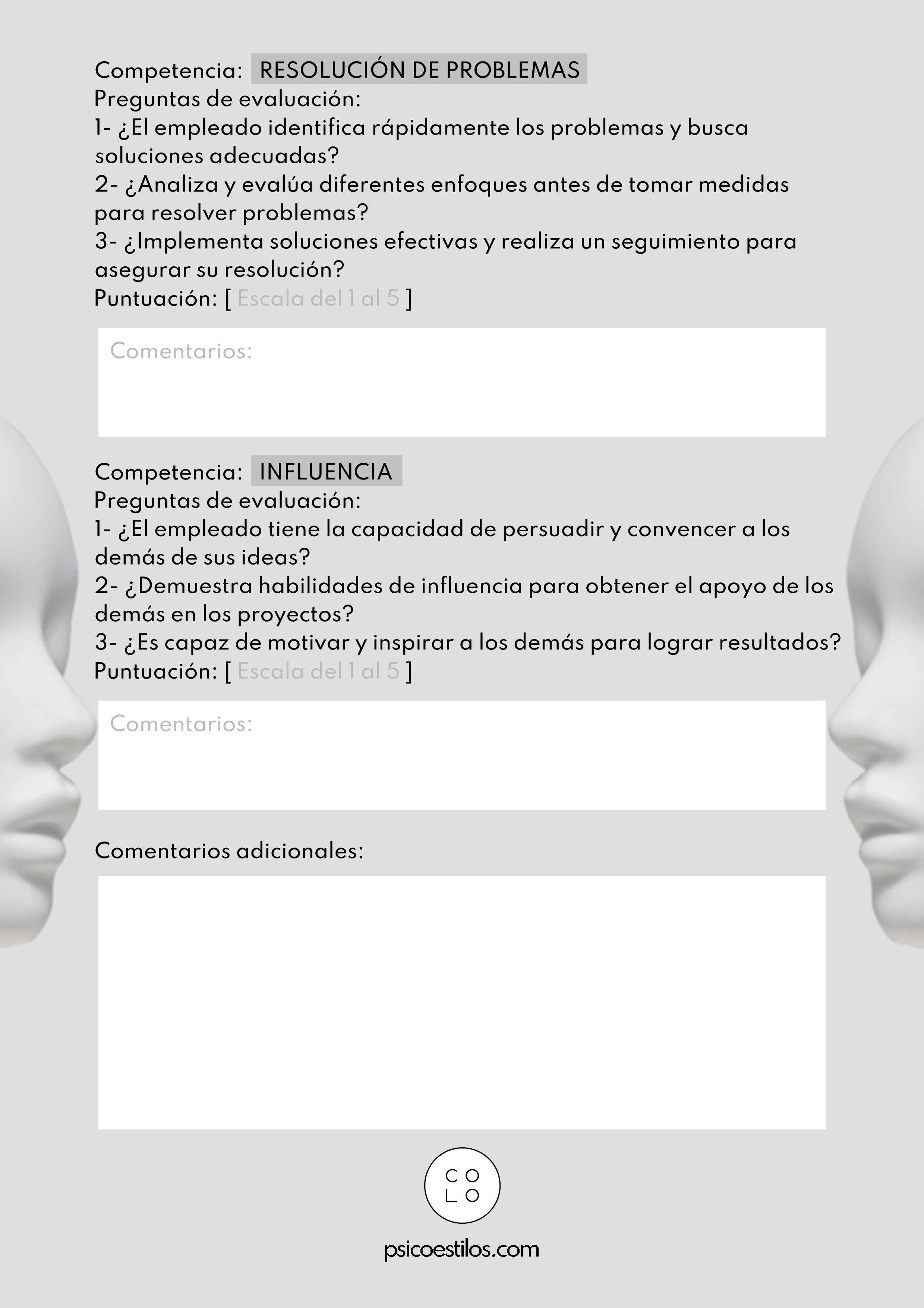 Evaluación 360º Ejemplo didáctico. Parte 5