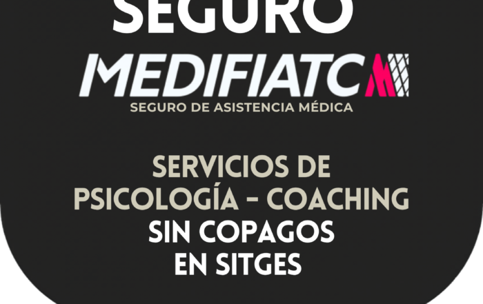 Psicóloga en Sitges con la mutua Medifiatc, sin copagos